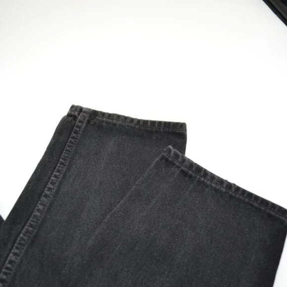Levis 550 Vintage Y2K Black Cotton Denim Mom High Waist Tapered Leg Jeans 10 M - Picture 6 of 8